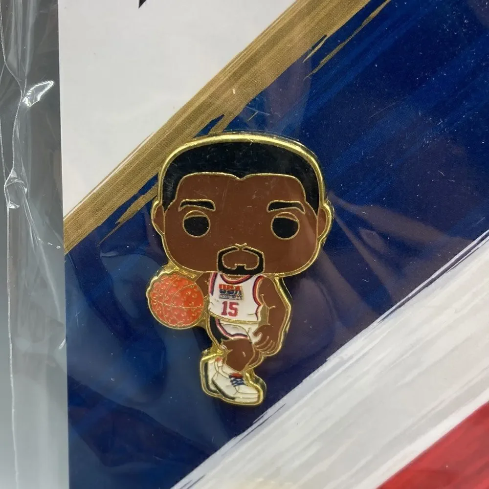 Funko Pop NBA USA Basketball Enamel Pin Set